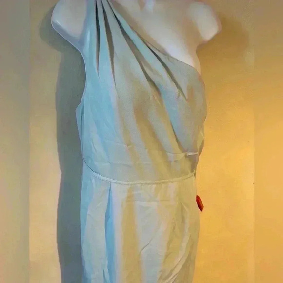 IEENA for Mac Duggal One Shoulder Jersey Mermaid Gown Size 0 NWT - Picture 8 of 9